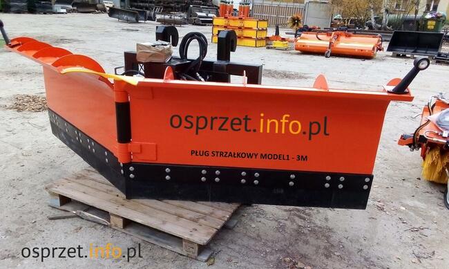 PŁUG ŚNIEŻNY STRZAŁKOWY- DROGOWO-KOMUNALNY - MODEL1