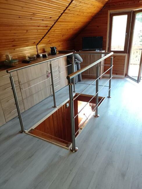 Balustrady nierdzewne