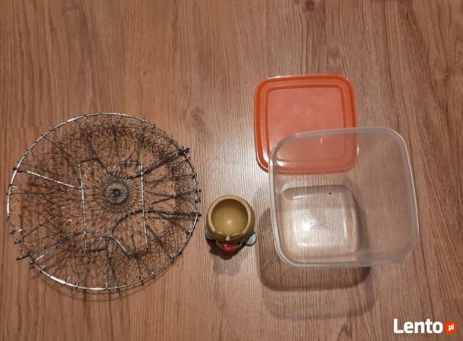 Składane sito+Pojemnik+Podstawka na jajko