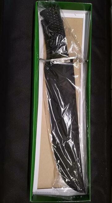 Nóż z czaszkami surwiwalowy, piracki