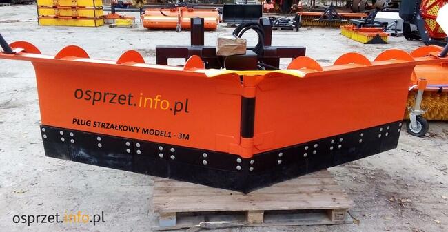 PŁUG ŚNIEŻNY STRZAŁKOWY- DROGOWO-KOMUNALNY - MODEL1