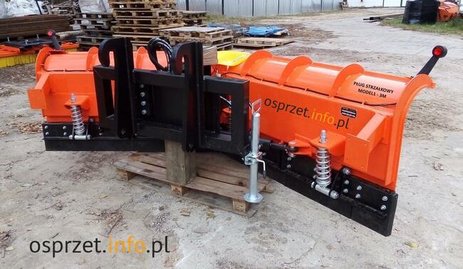 PŁUG ŚNIEŻNY STRZAŁKOWY- DROGOWO-KOMUNALNY - MODEL1