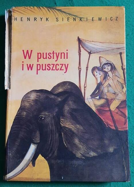 Książka W pustyni i w puszczy - Henryk Sienkiewicz 1959r