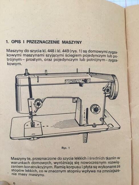 Sprzedam maszynè do szycia Predom Łucznik PRL