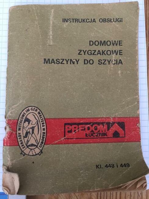Sprzedam maszynè do szycia Predom Łucznik PRL