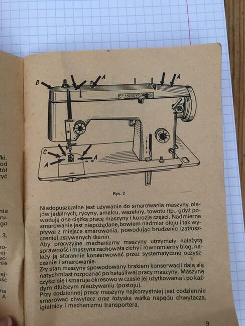 Sprzedam maszynè do szycia Predom Łucznik PRL