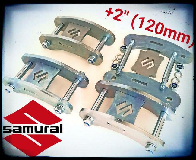 Wieszaki resorów Suzuki Samurai 120/150mm