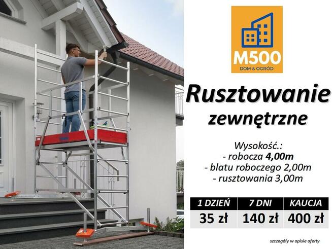 Wypożyczę DRABINĘ aluminiową 7m 3x11 drabina aluminiowa wyna