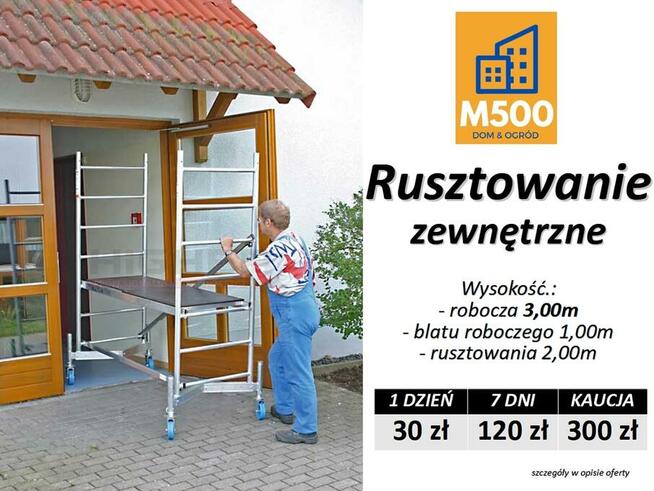 Wypożyczę DRABINĘ aluminiową 7m 3x11 drabina aluminiowa wyna