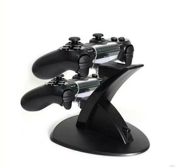 Ładowarka do padów kontrolerów PS4 Slim Pro Dual