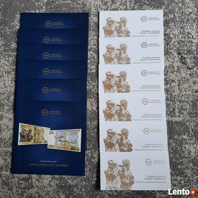 Banknot 20zł Ochrona Polskiej Granicy Wschodniej