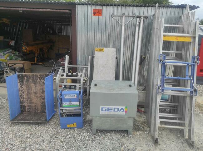 Wypożyczalnia wynajem stemple rusztowania winda dekarska