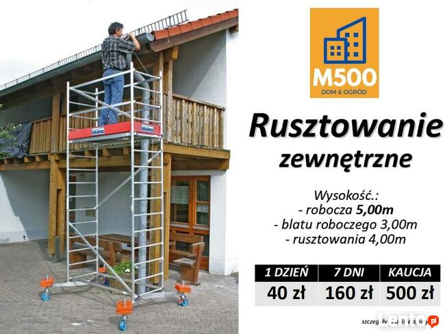 Wypożyczę DRABINĘ aluminiową 7m 3x11 drabina aluminiowa wyna