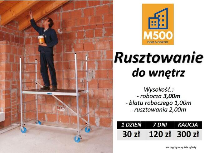 Wypożyczę DRABINĘ aluminiową 7m 3x11 drabina aluminiowa wyna