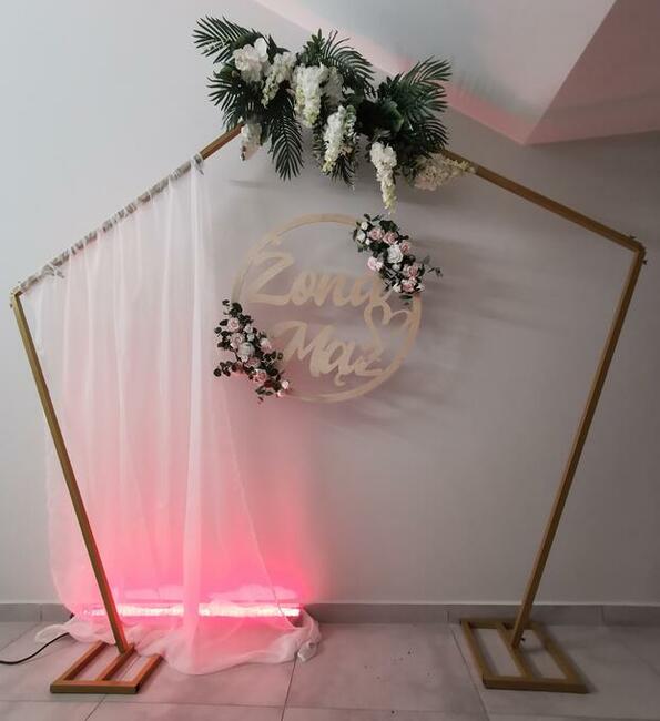 Wynajem czterobocznej ścianki dekoracyjnej