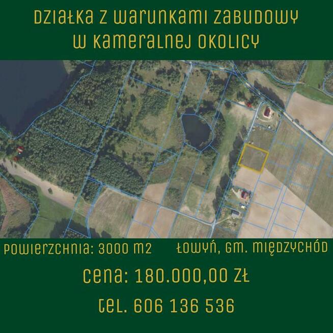 Malownicza działka z warunkami zabudowy