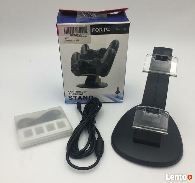Ładowarka do padów kontrolerów PS4 Slim Pro Dual