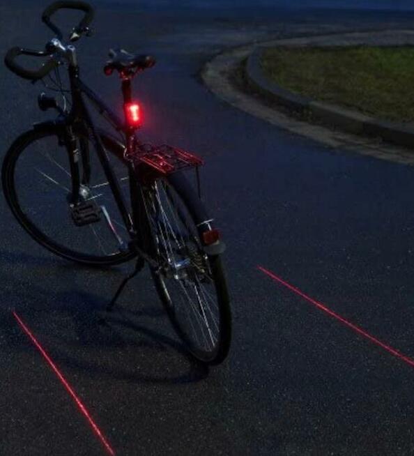 LAMPKA ROWEROWE TYLNA LED LASER ULTRASPORT