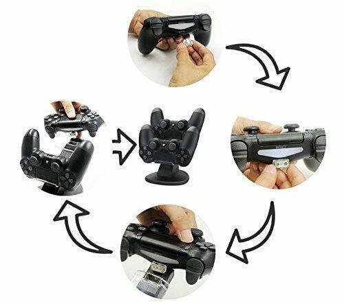 Ładowarka do padów kontrolerów PS4 Slim Pro Dual