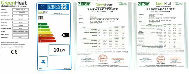 Kocioł na węgiel, piec zasypowy 5 klasy, kocioł na drewno,