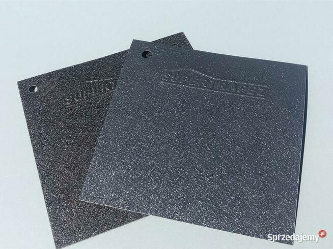 Blacha płaska z folią 1,25 x 2 mb OD RĘKI CZARNA / ANTRACYT
