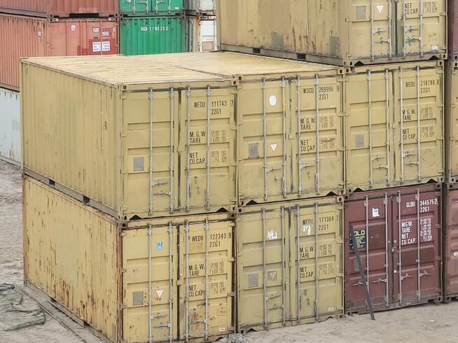 Kontenery morskie 20DV / 20DC magazyny o dł. 6m wynajmę