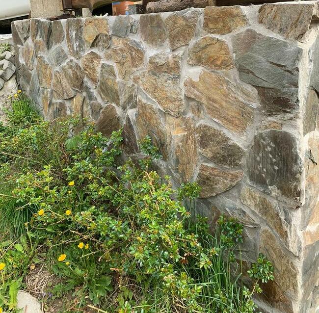 Kamień, łupek elewacyjny do 4 cm, elewacje, podmurówki