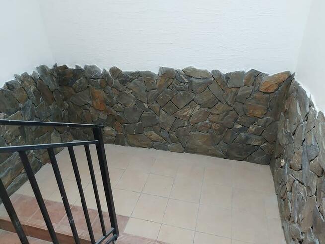 Elewacja naturalna, kamień elewacyjny, łupek szarogłazowy