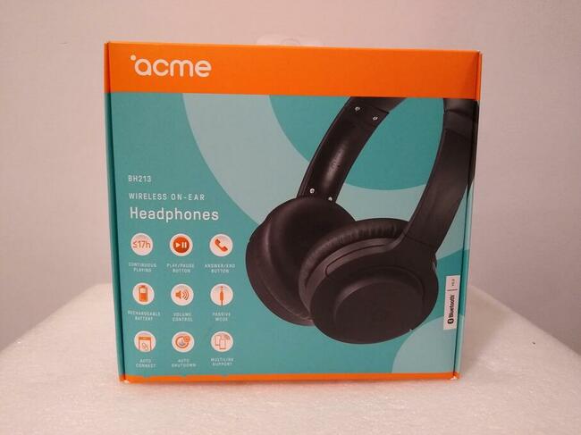 Słuchawki Bezprzewodowe Acme BH213 czarne