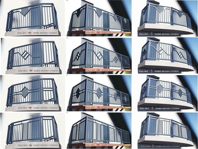 balustrady ogrodzenia bramy wjadowe metalowe przęsło panel