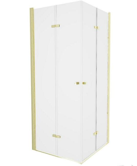 KABINA PRYSZNICOWA ZŁOTA Gold składana Rozmiary Wysyłka