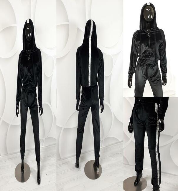 PROMOCJA ! Dres welurowy z lampasem Dobra jakość !!!