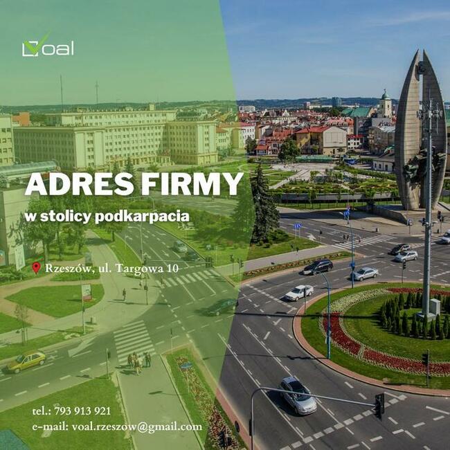 WIRTUALNE BIURO W CENTRUM RZESZOWA