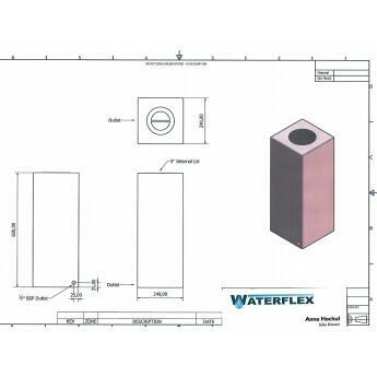 Zbiornik 32 litry wieża woda olej alkohol,