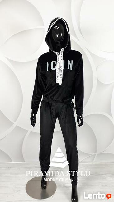 Dres welurowy z lampasem Dobra jakość ! PROMOCJA !!!