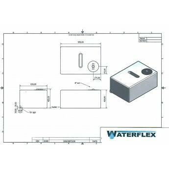 Zbiornik 210 litrów płaskiwoda glikol olej płyny spożywcze