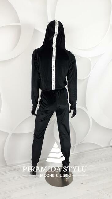 PROMOCJA ! Dres welurowy z lampasem Dobra jakość !!!