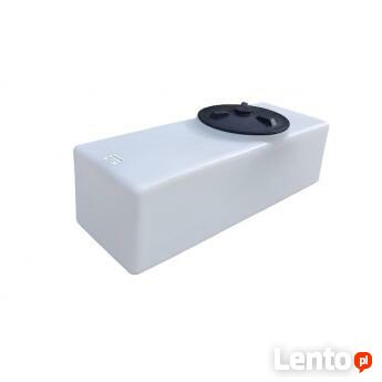 Zbiornik 400 litrów płaski woda olej płyny spożywcze