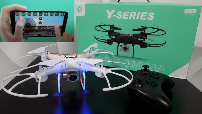Dron 2.4 Ghz z kamerką WIFI ost. szt