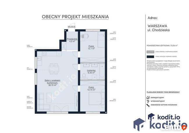 Mieszkanie z ogródkiem, Wawer - Nova Chodzieska