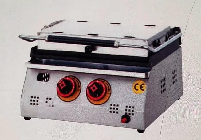 Grill Kontaktowy Gazowy Opiekacz Gaz Profesionalny Ryflowany