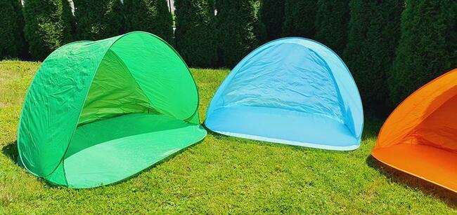 Nowe namioty plażow3 samorozkładające 150x100x90 cm