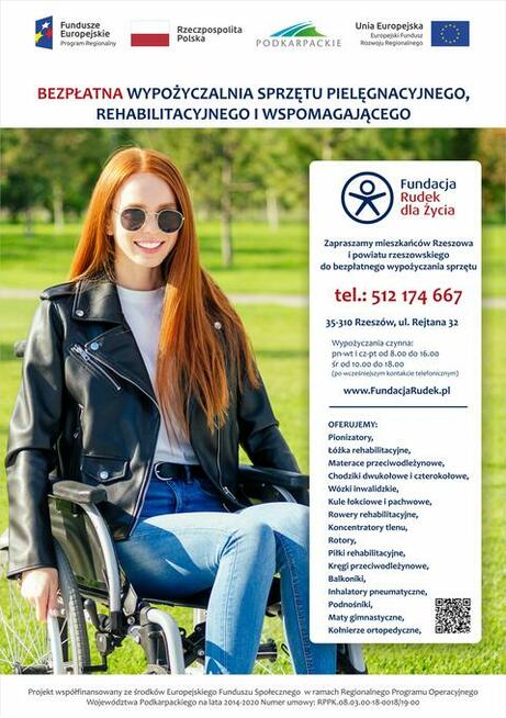 DARMOWA Wypożyczalnia Sprzętu Rehabilitacyjnego