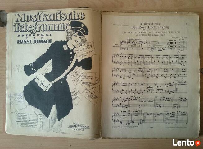 Stare przedwojenne nuty