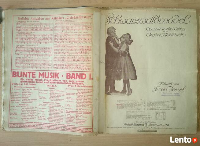 Stare przedwojenne nuty