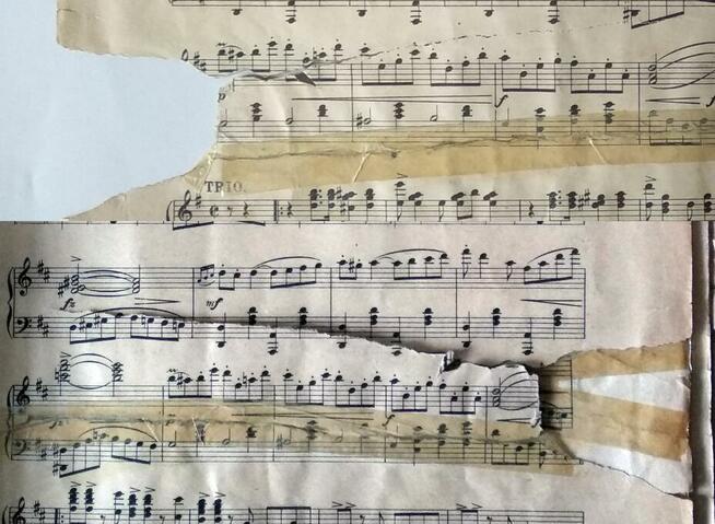 Stare przedwojenne nuty