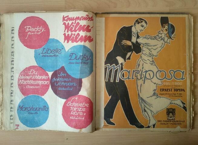 Stare przedwojenne nuty