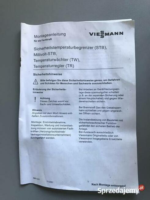 Viessmann 7151729 Regulator temperatury