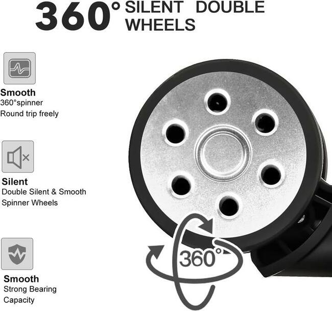 Fochier Zestaw walizek 3szt. 45L 72L 90L zamek TSA