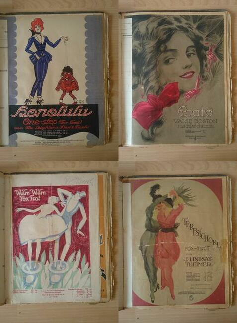 Stare przedwojenne nuty